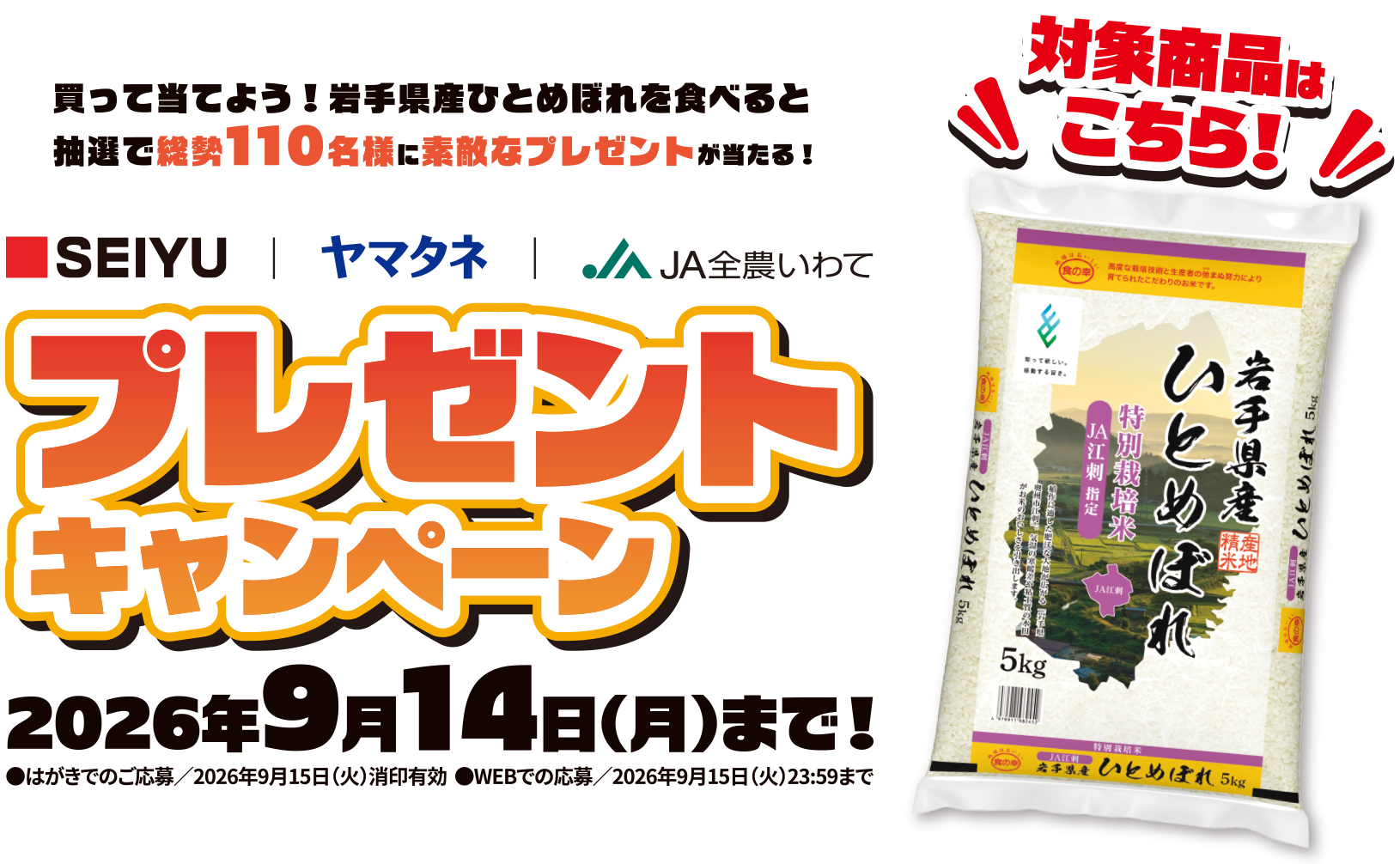 プレゼントキャンペーン